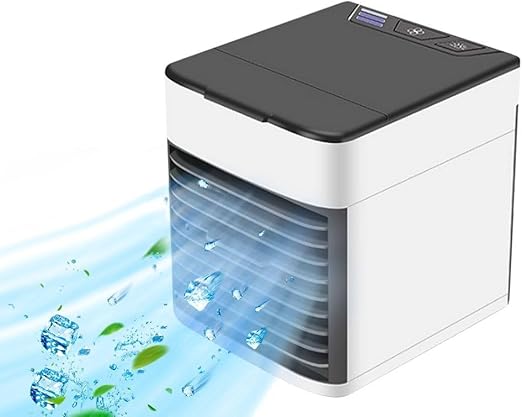 Mini Ar-Condicionado Portátil 3 em 1 – Refresque Qualquer Ambiente com Economia, Estilo e Entrega Rápida!