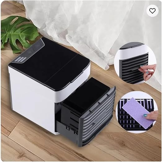 Mini Ar-Condicionado Portátil 3 em 1 – Refresque Qualquer Ambiente com Economia, Estilo e Entrega Rápida!