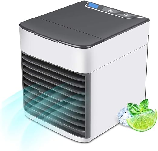 Mini Ar-Condicionado Portátil 3 em 1 – Refresque Qualquer Ambiente com Economia, Estilo e Entrega Rápida!